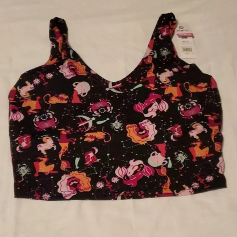 POP Fit Pop Stargazing Sports Bra Size 4XL